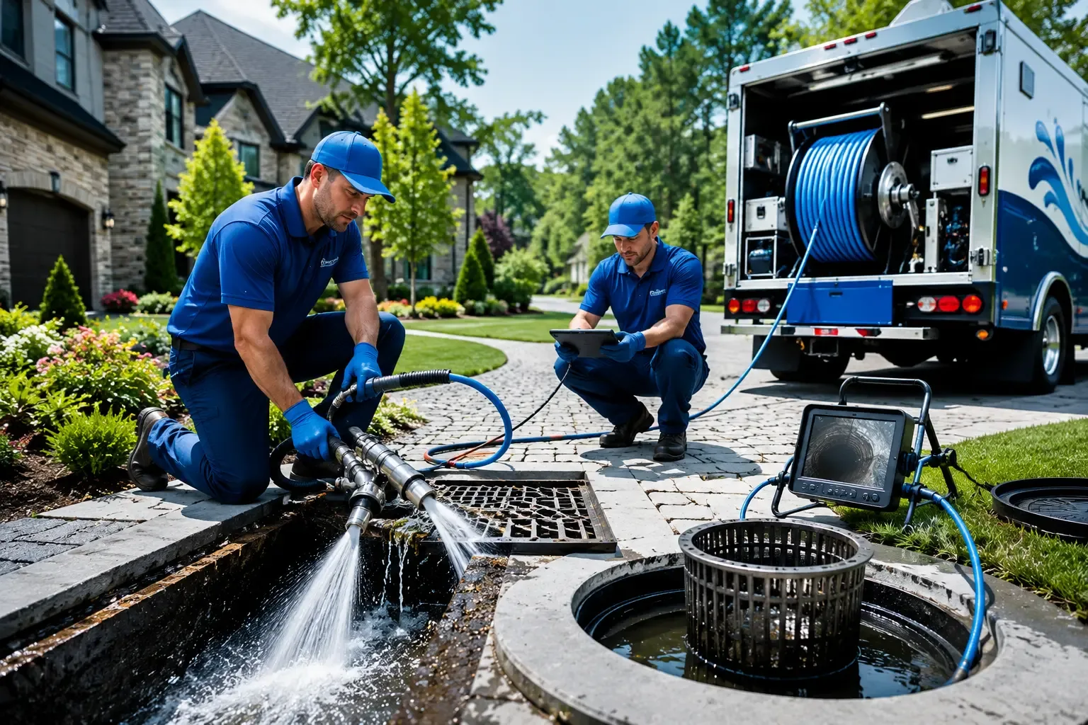 Local outdoor drain cleaning professionals in Hillsboro, WV